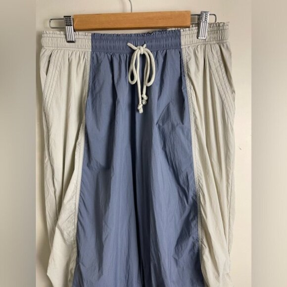 Anthropologie Daily Practice Colorblock barrel Parachute Pants size Small Petite - Picture 5 of 15